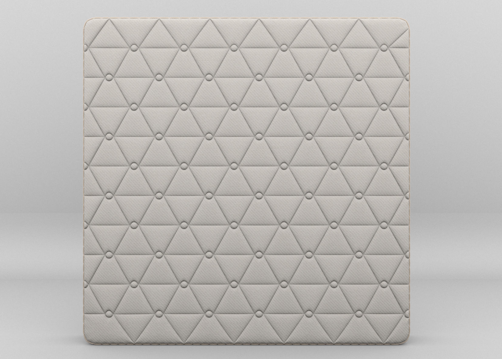 Mattress 3D model ipad case with triangles 3D model_3