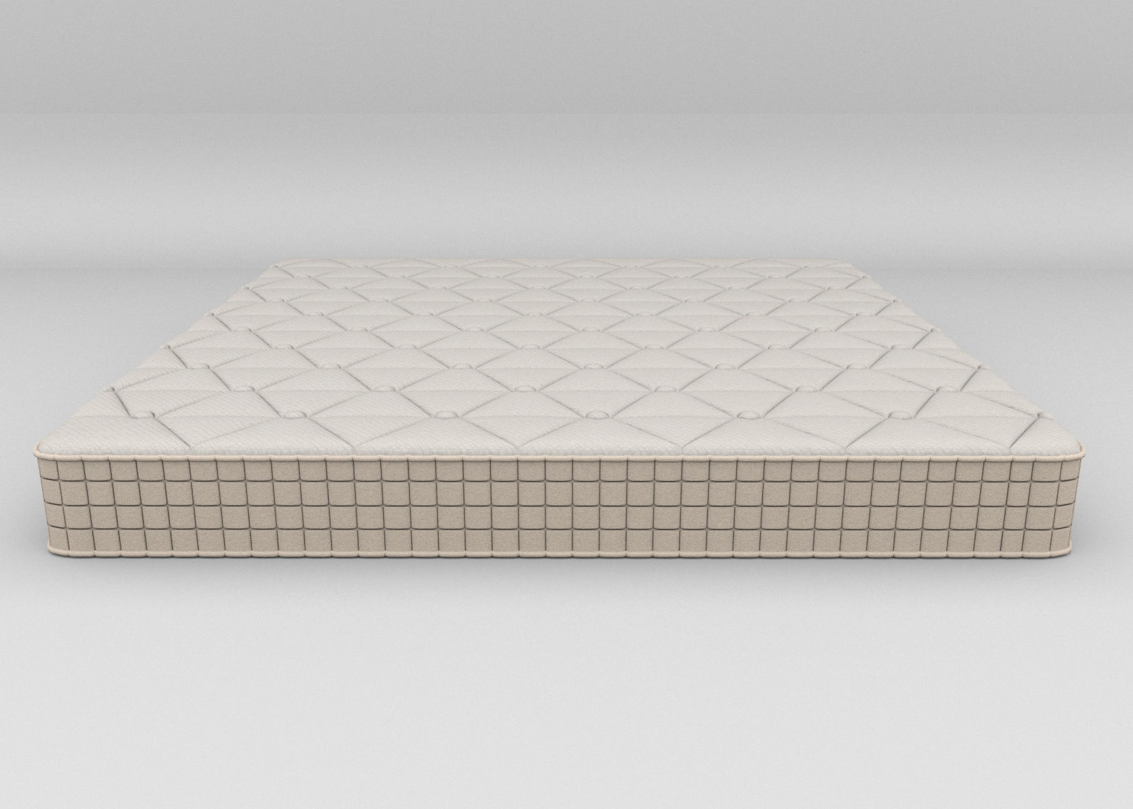 Mattress 3D model ipad case with triangles 3D model_4