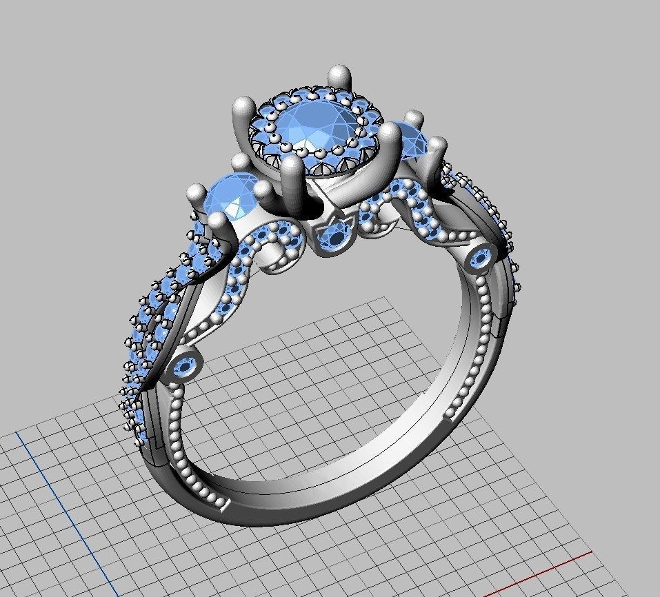 Ring ready for 3d print 3D print model_3