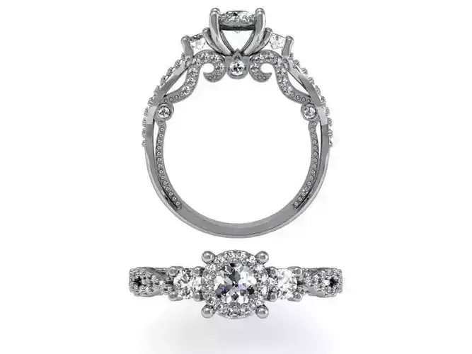 Ring ready for 3d print