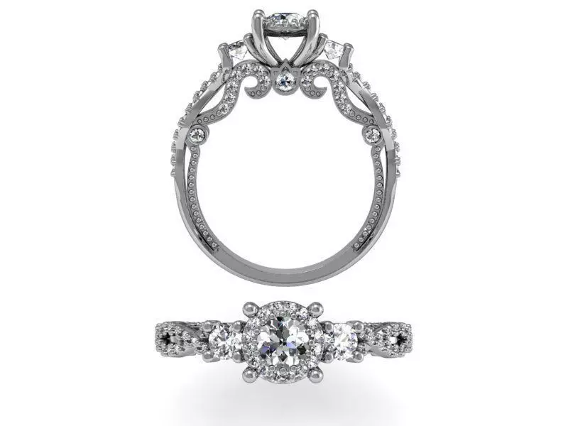 Ring ready for 3d print 3D print model_0