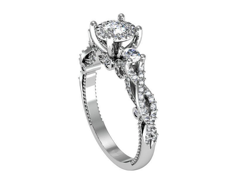 Ring ready for 3d print 3D print model_1