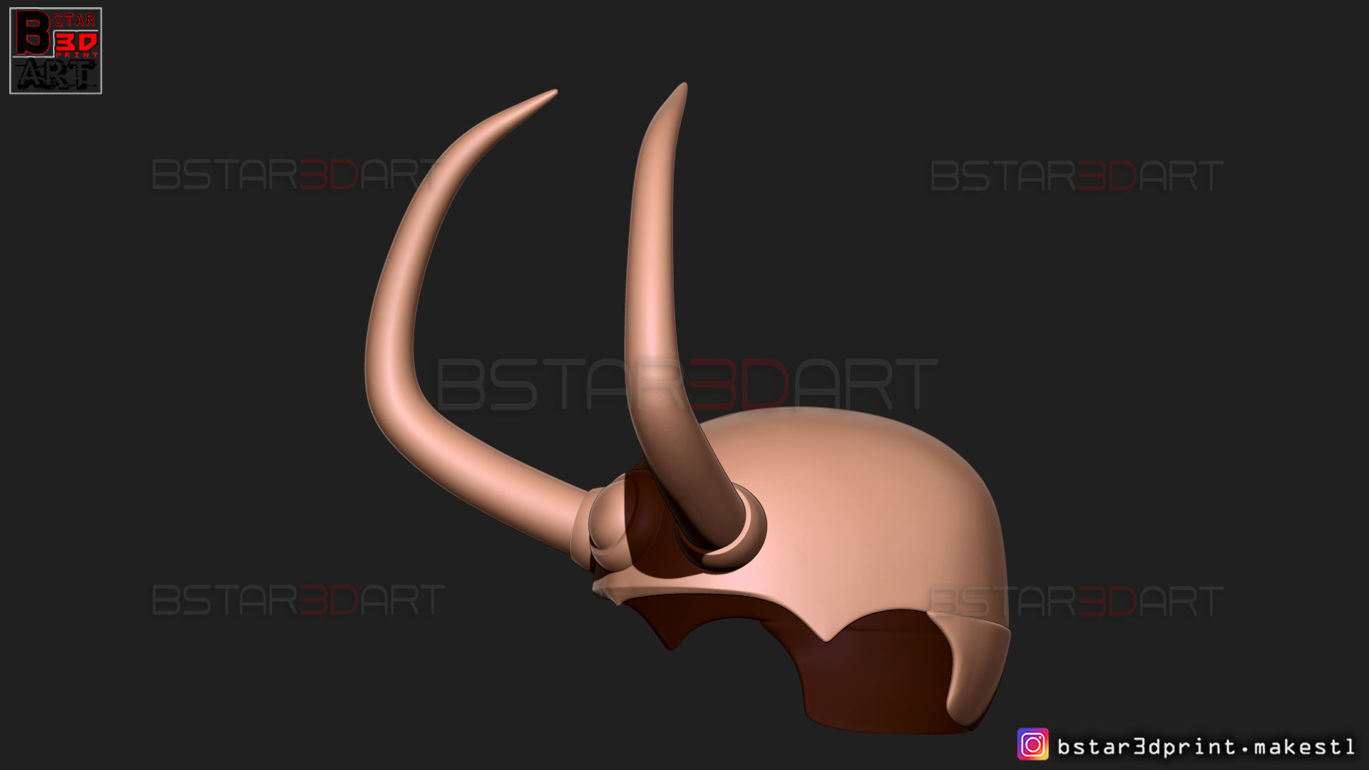 King Loki Crown - Loki Helmet - Marvel Comics 3D print model_17