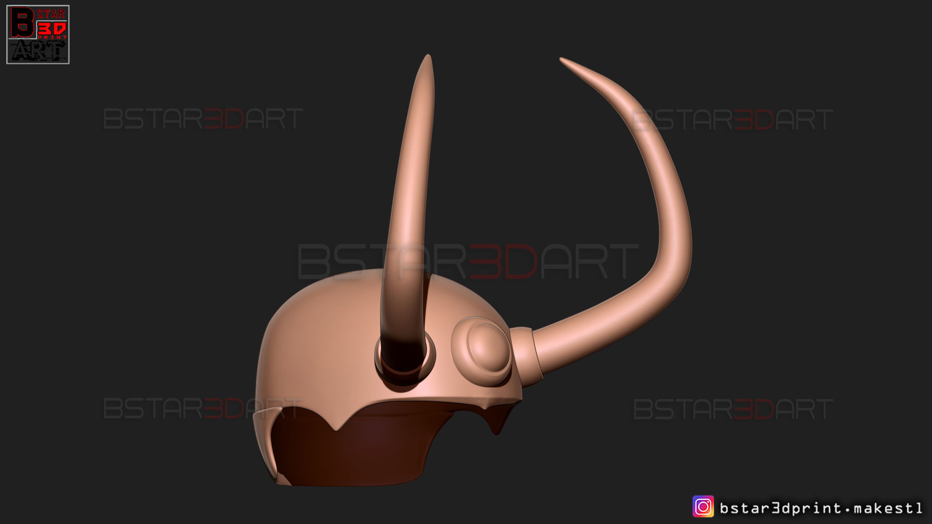 King Loki Crown - Loki Helmet - Marvel Comics 3D print model_21