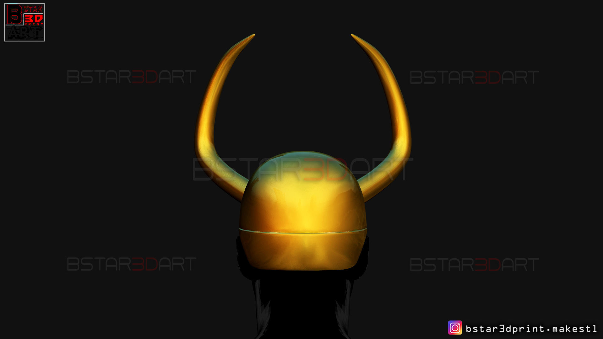 King Loki Crown - Loki Helmet - Marvel Comics 3D print model_12
