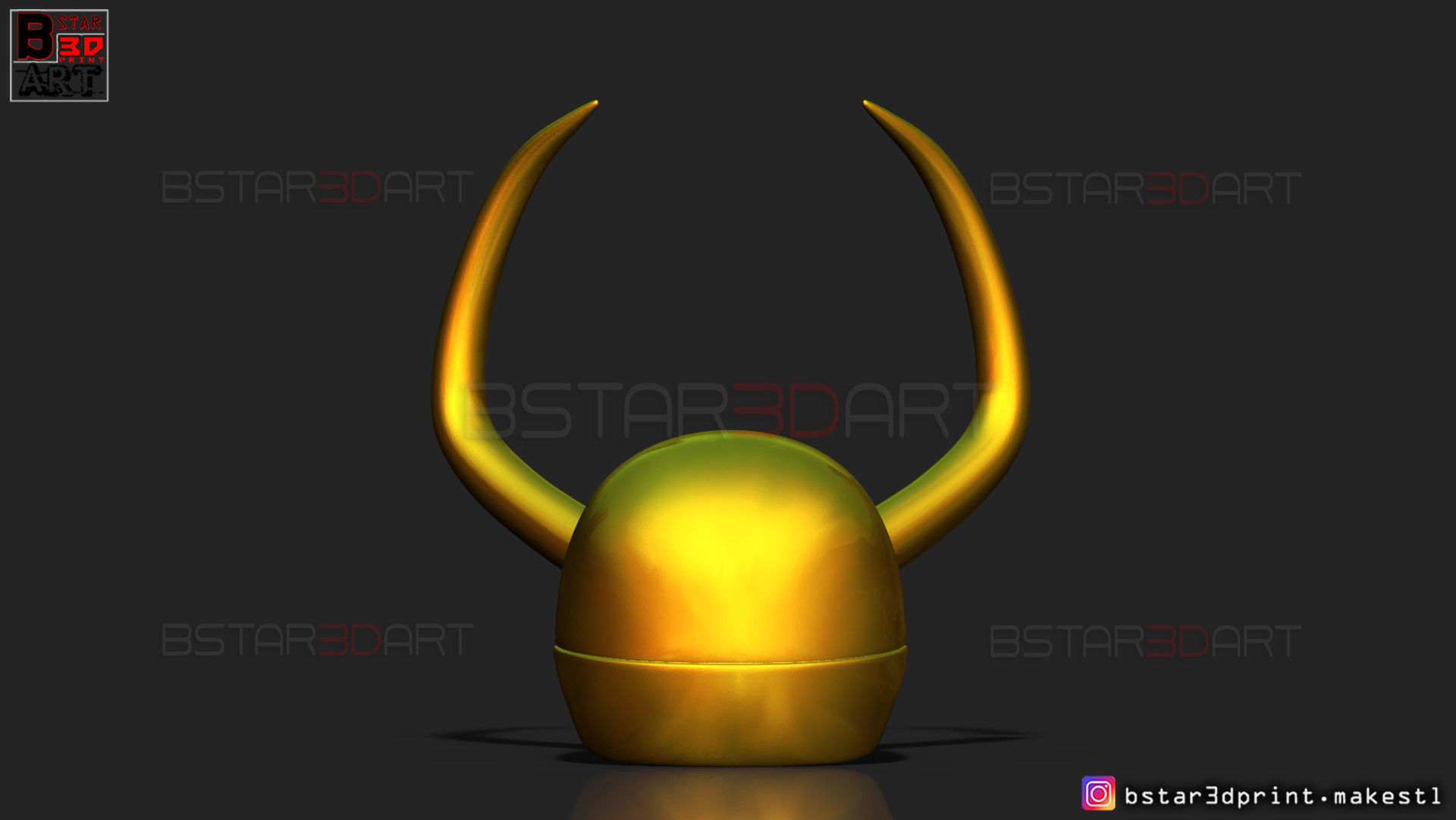 King Loki Crown - Loki Helmet - Marvel Comics 3D print model_4