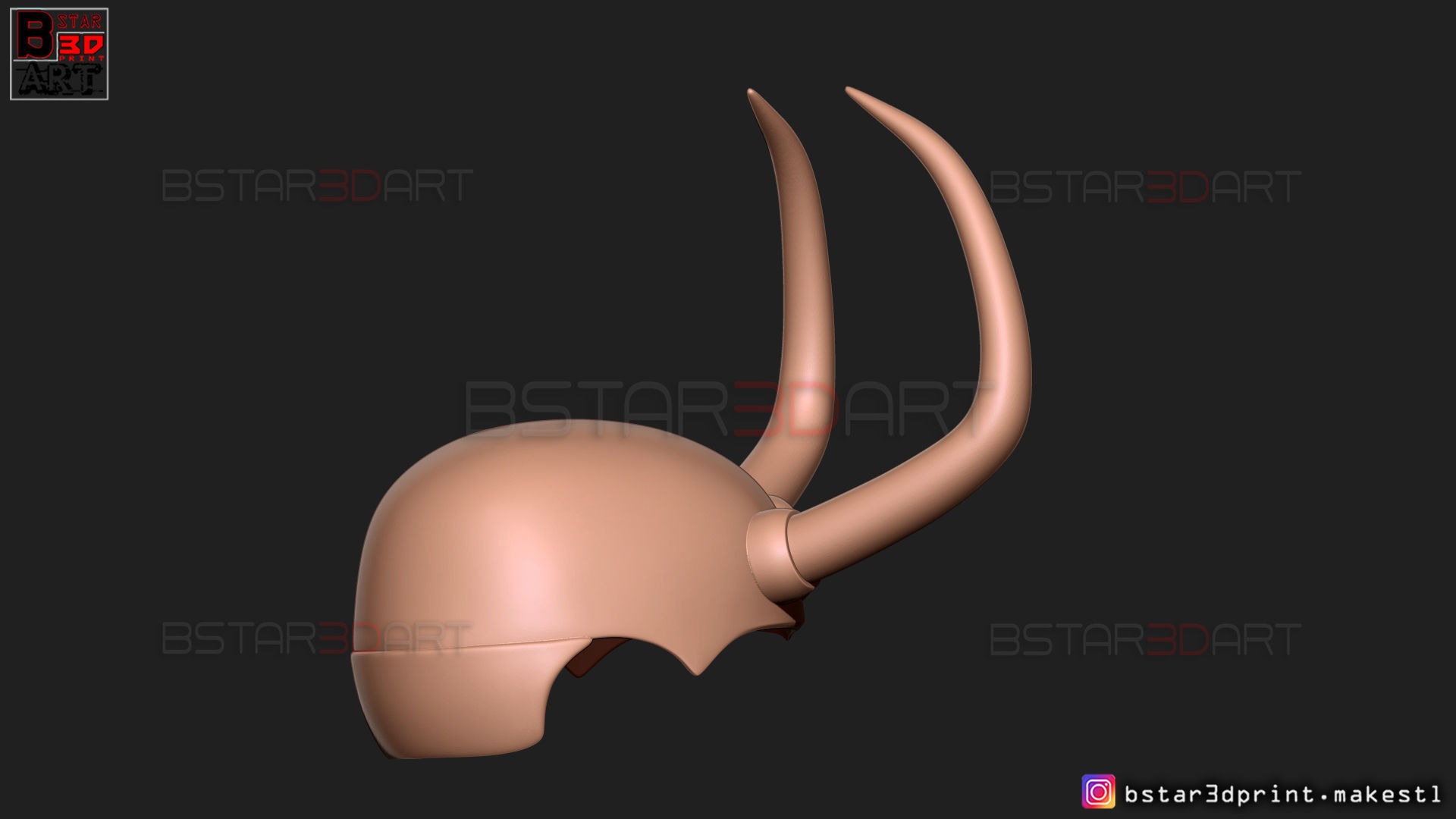 King Loki Crown - Loki Helmet - Marvel Comics 3D print model_20