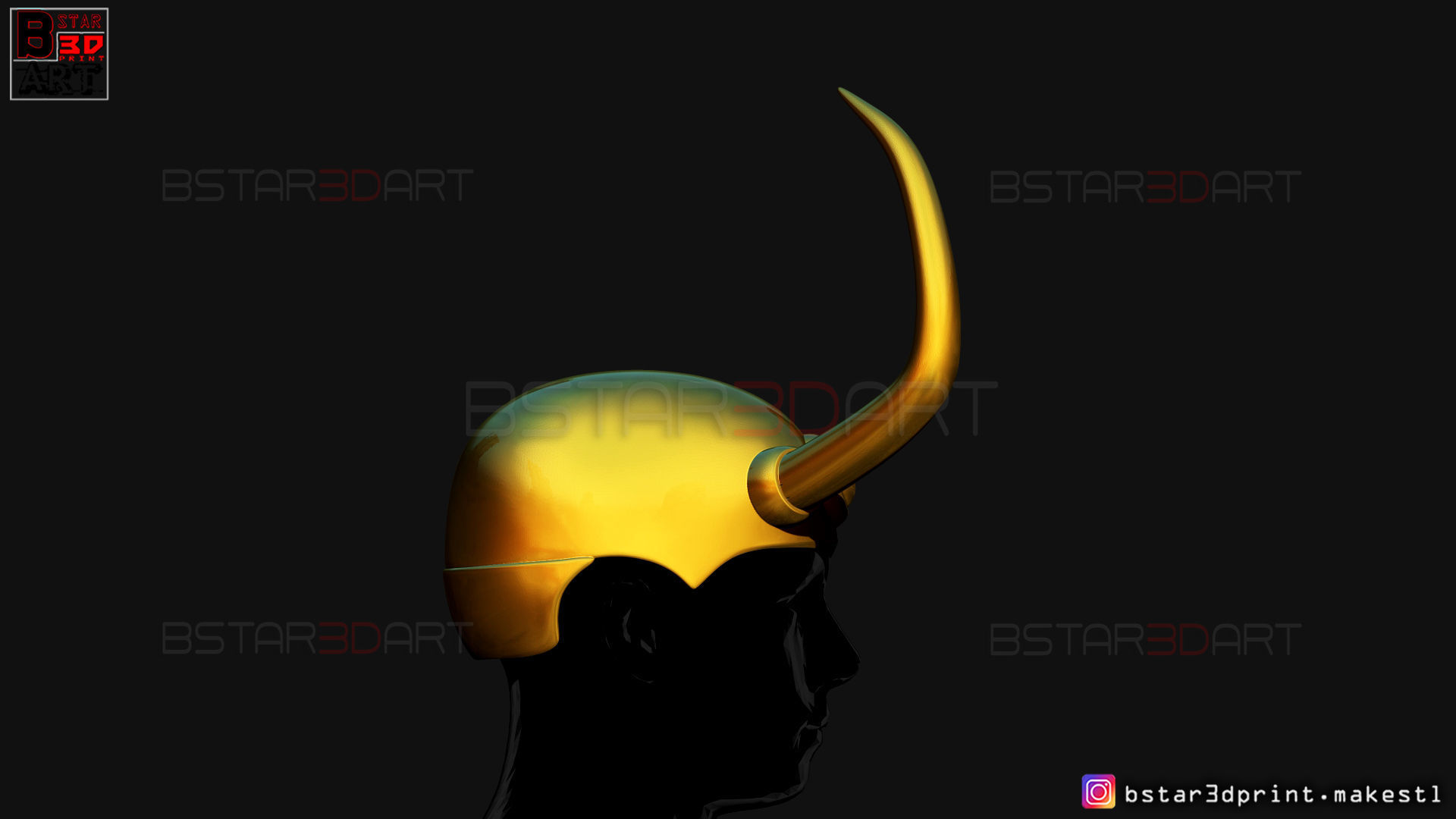 King Loki Crown - Loki Helmet - Marvel Comics 3D print model_14