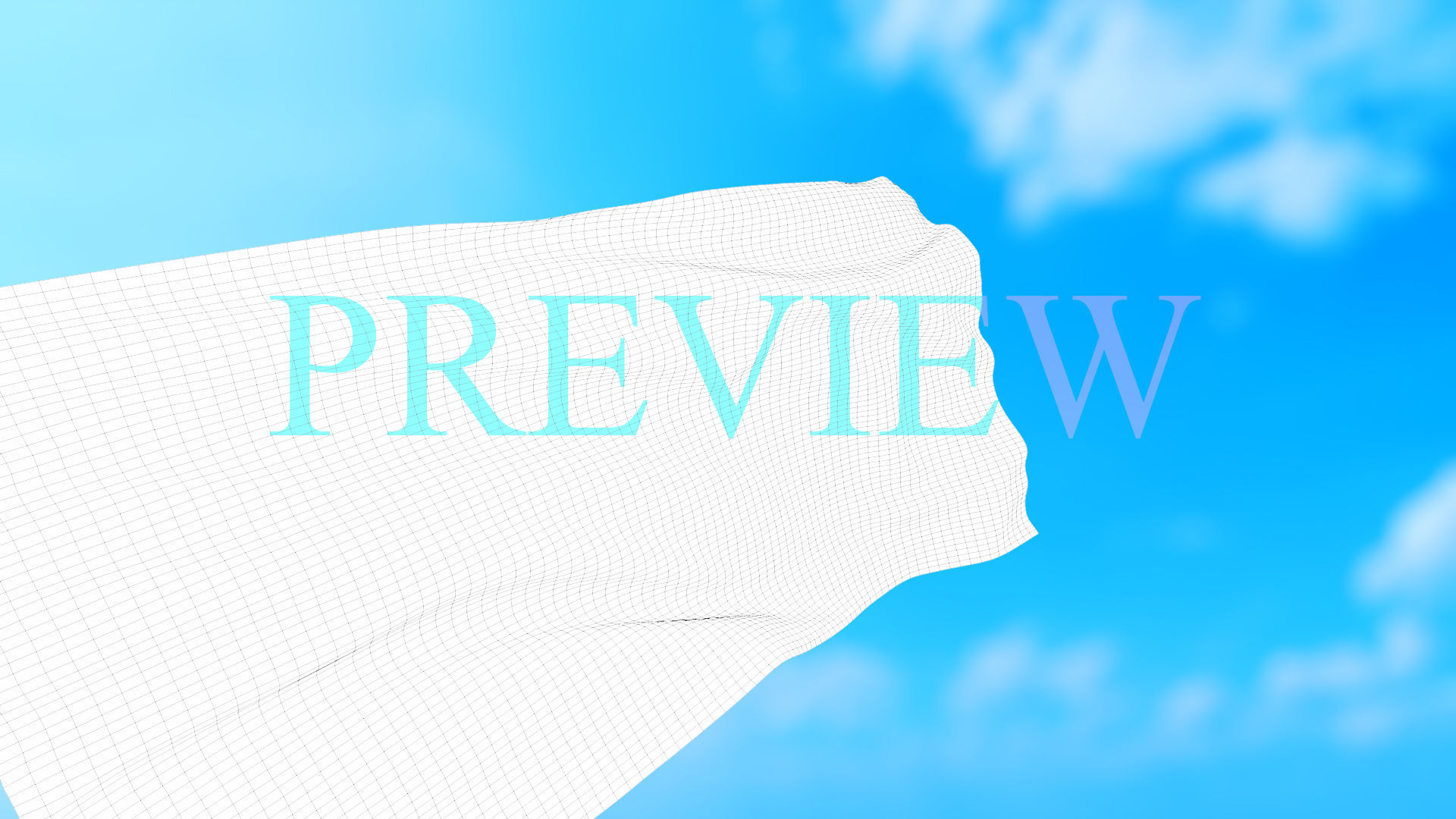 Animated Flag- Transitional Flag  3D model_8