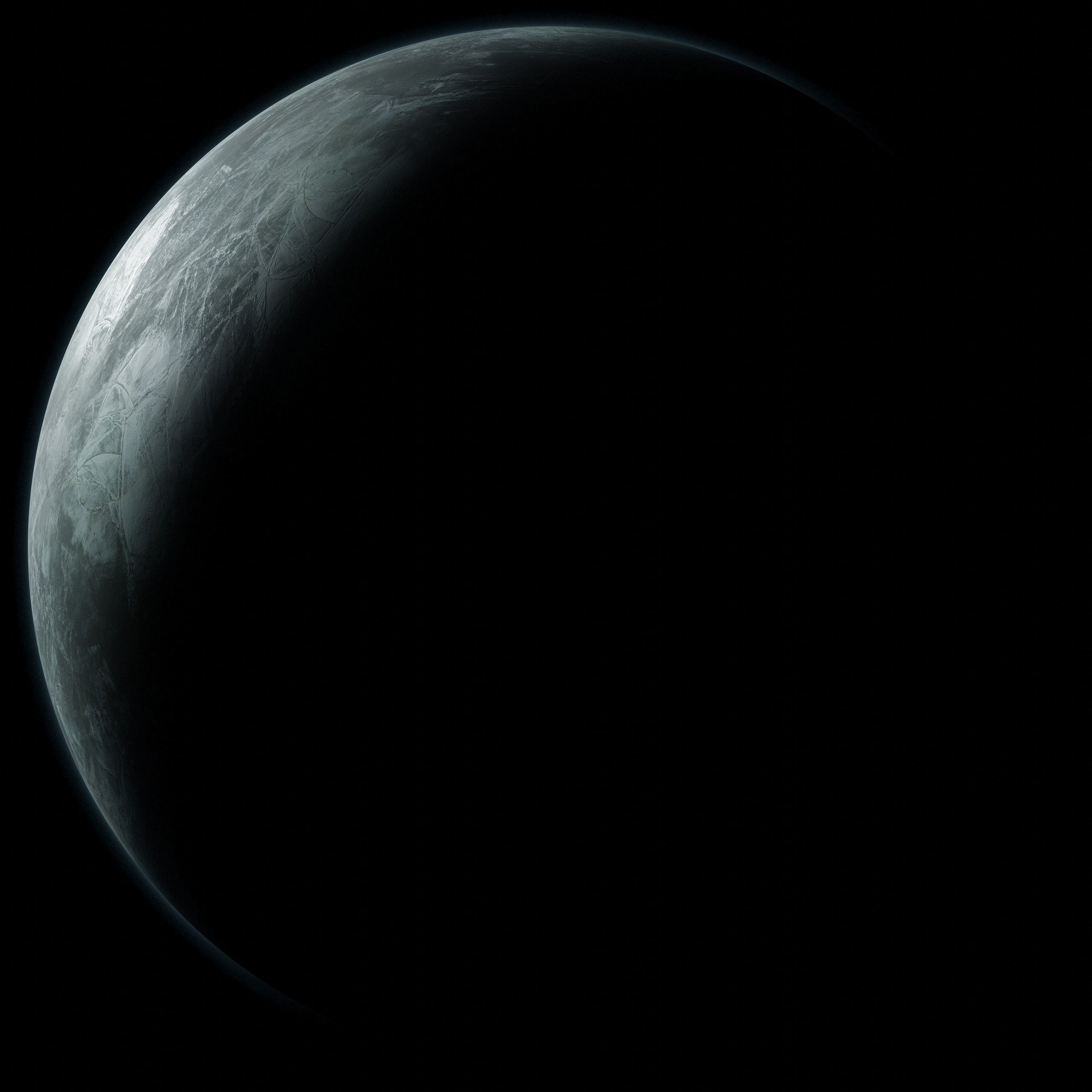 Moon 00A 12K 3D model_1