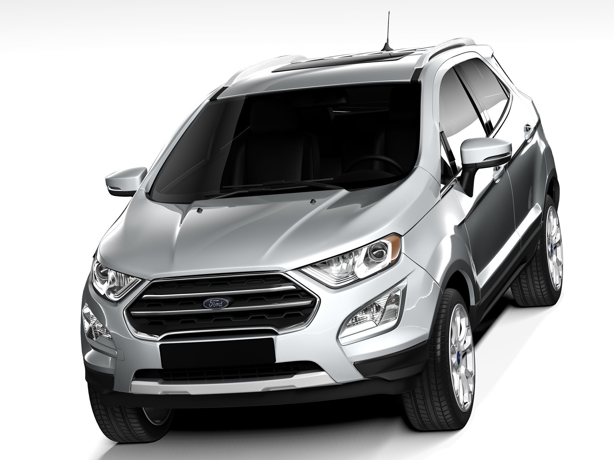Ford EcoSport USA 2018 3D model CGTrader