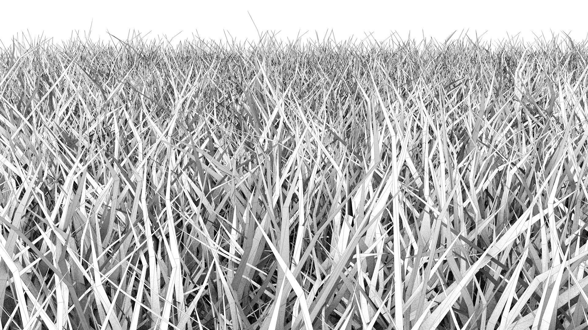 Grass and gravel 3D model_9