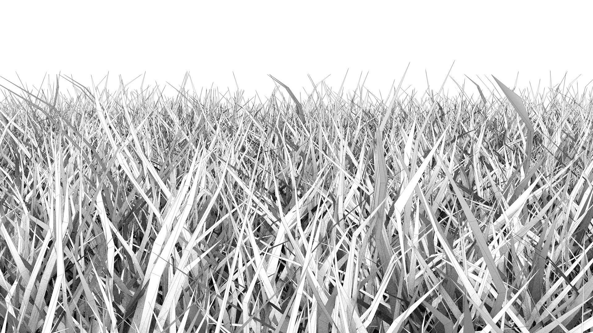 Grass and gravel 3D model_10