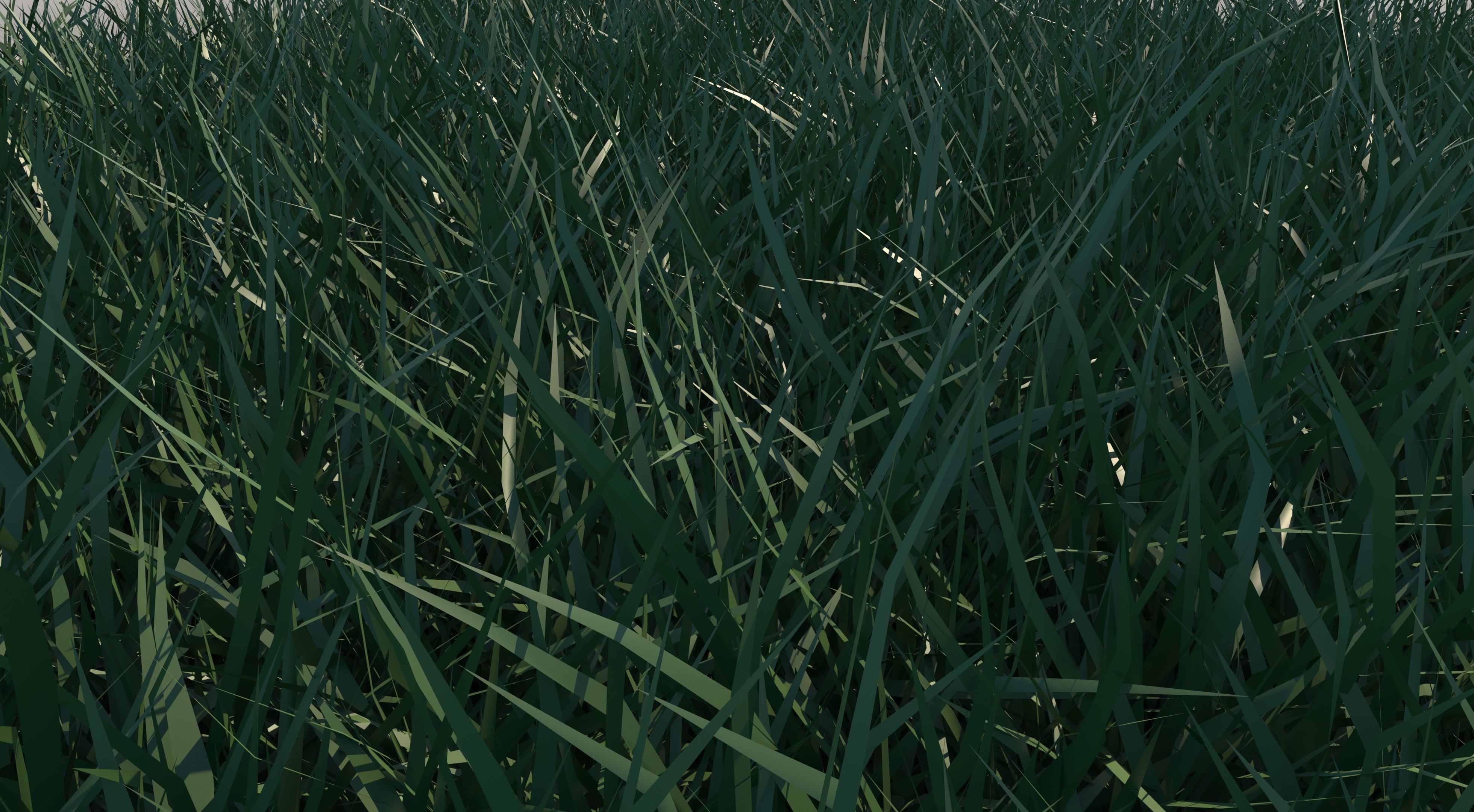Grass and gravel 3D model_6