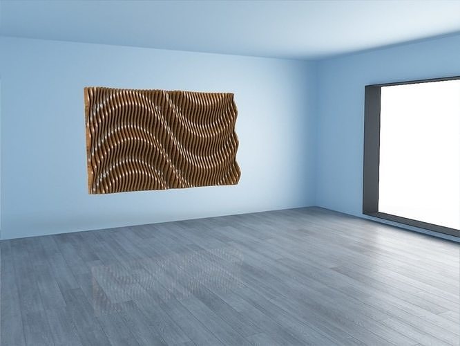 Parametric wall C  3D model