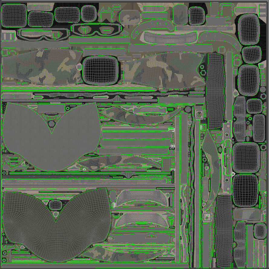 IVAS headset HoloLens Goggles Military Helmet 3D model_5