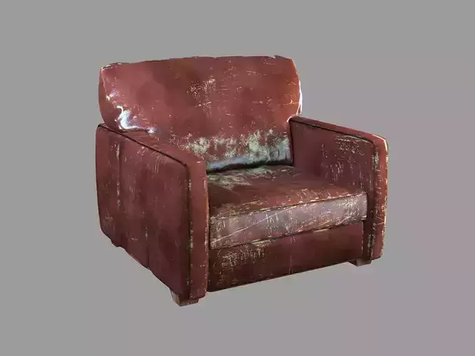 Retro vintage Old Armchair