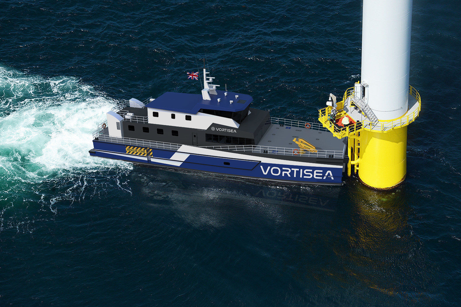 WindFarm Support Vessel 3D model_3