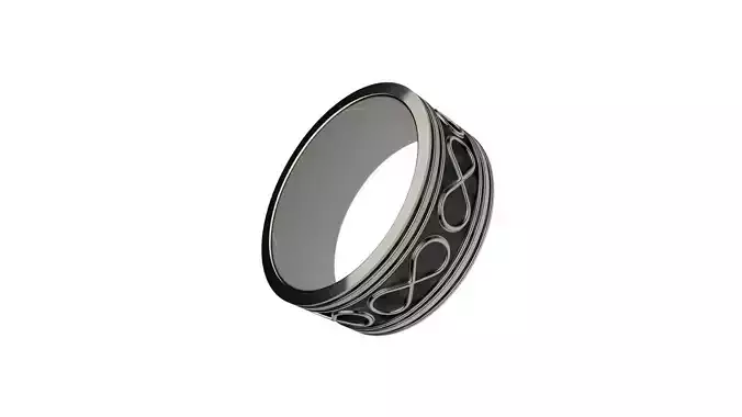 SILVER ETERNAL RING