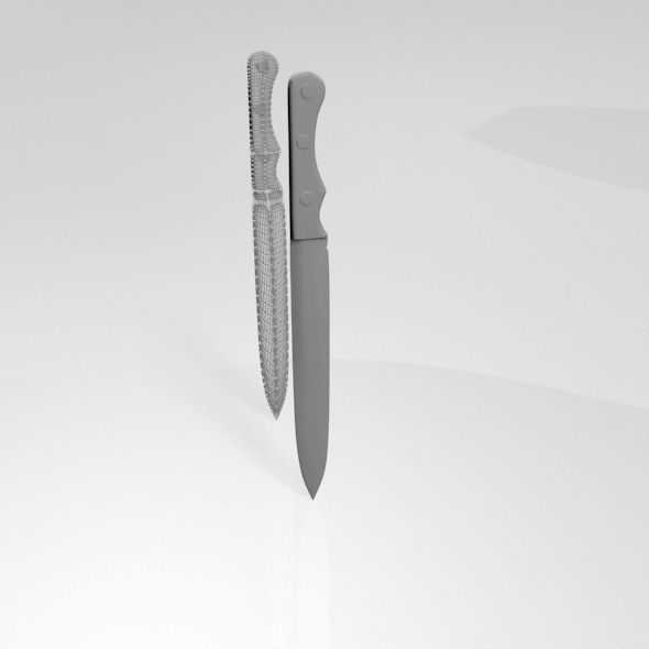 Knife 03 3D model_7