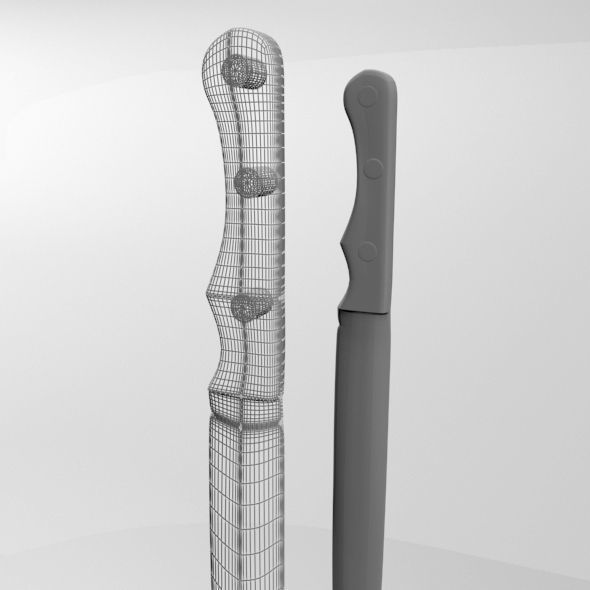 Knife 03 3D model_5