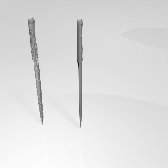 Knife 03 3D model_9