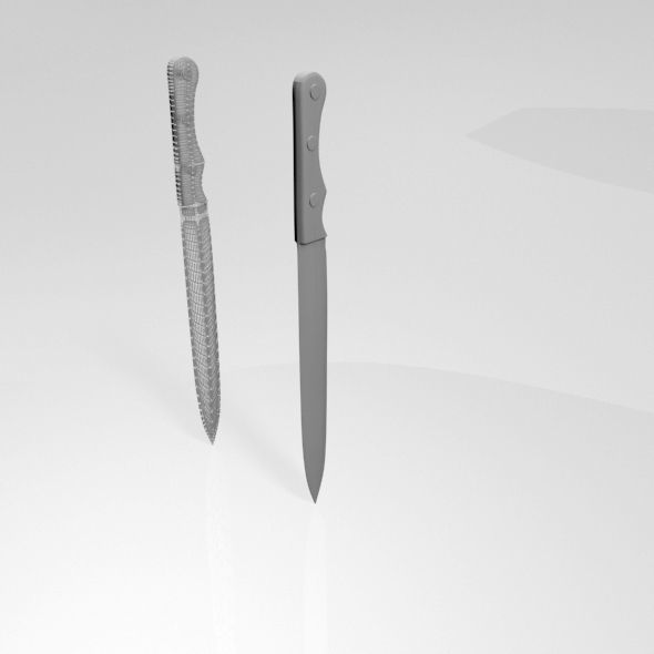 Knife 03 3D model_8