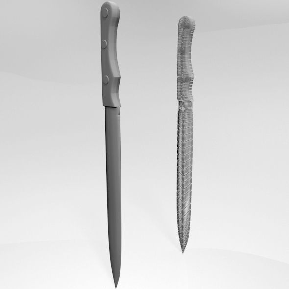 Knife 03 3D model_3