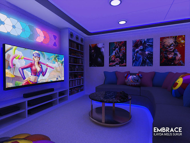 Game Room 3D model