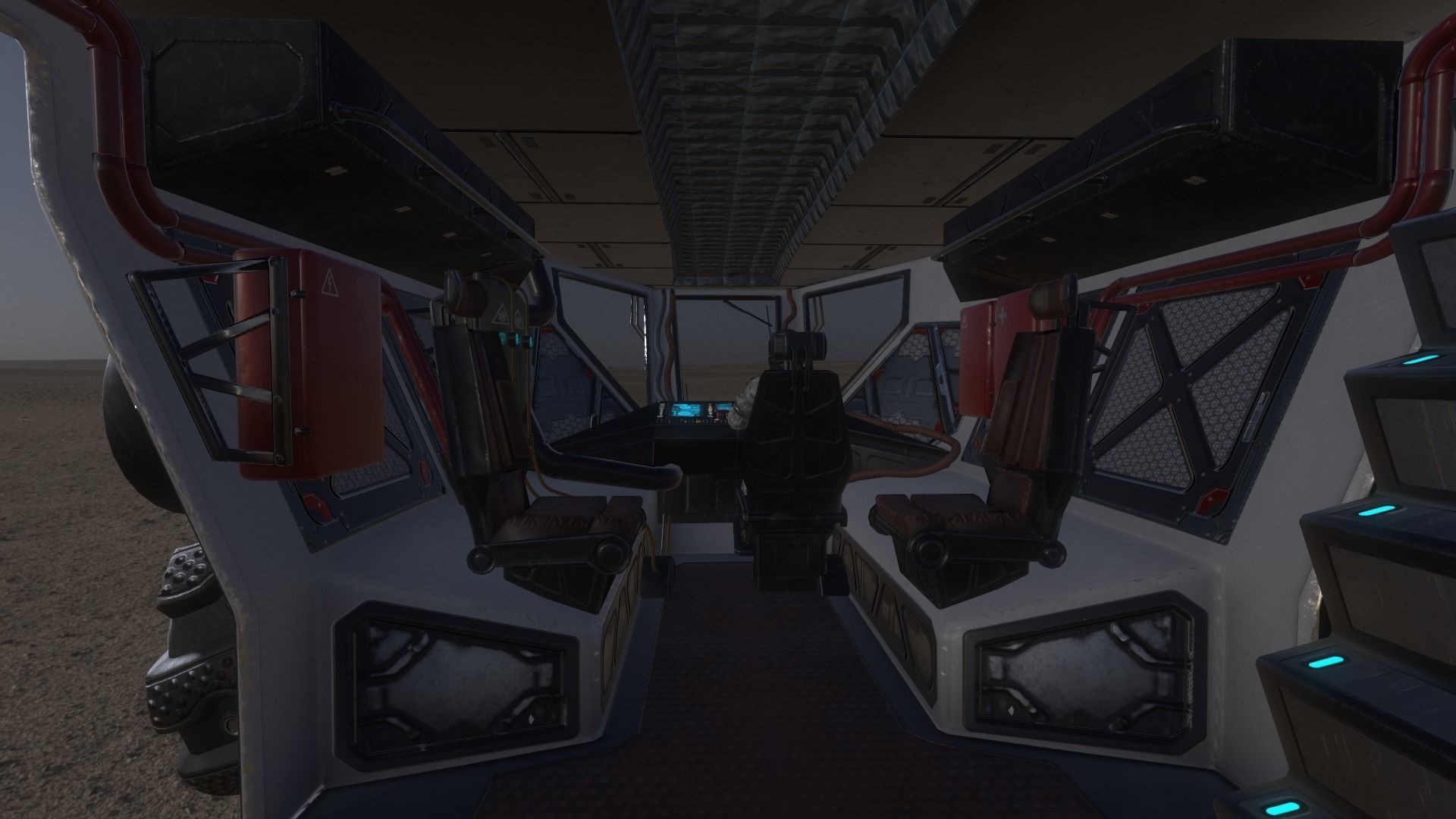 MARS ROVER Low-poly 3D model_1