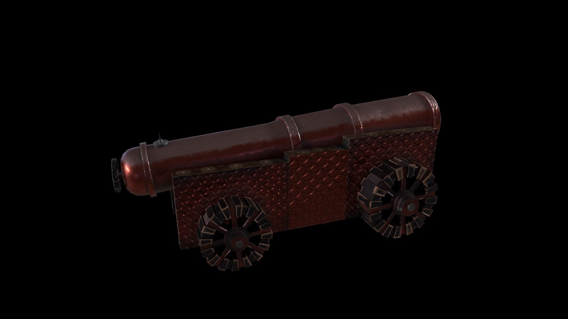 War Ball  Game Ready Low Poly 3D Model Low-poly 3D model_1