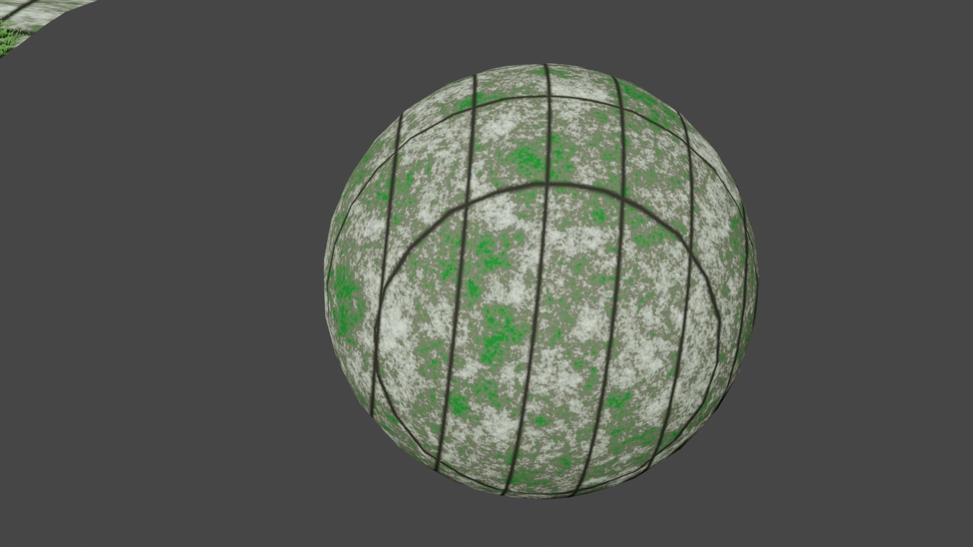 Concrete ground  real material with some grass Texture_2