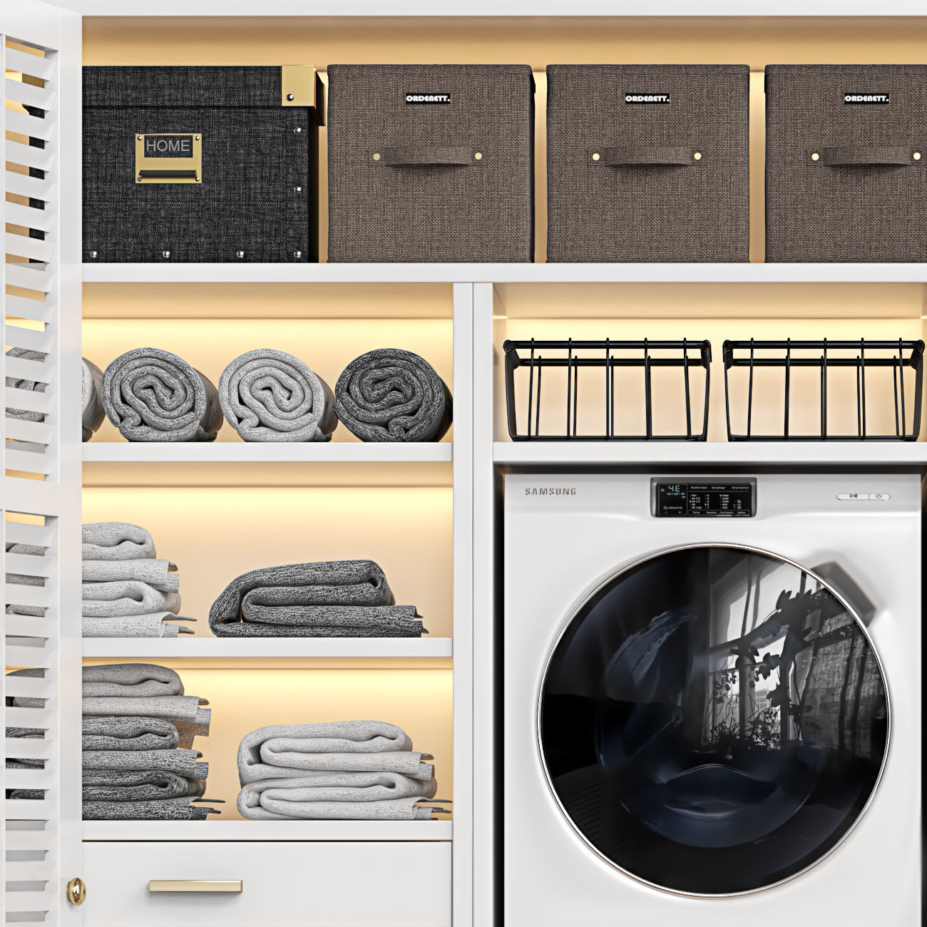 Laundry room 02 3D model_2