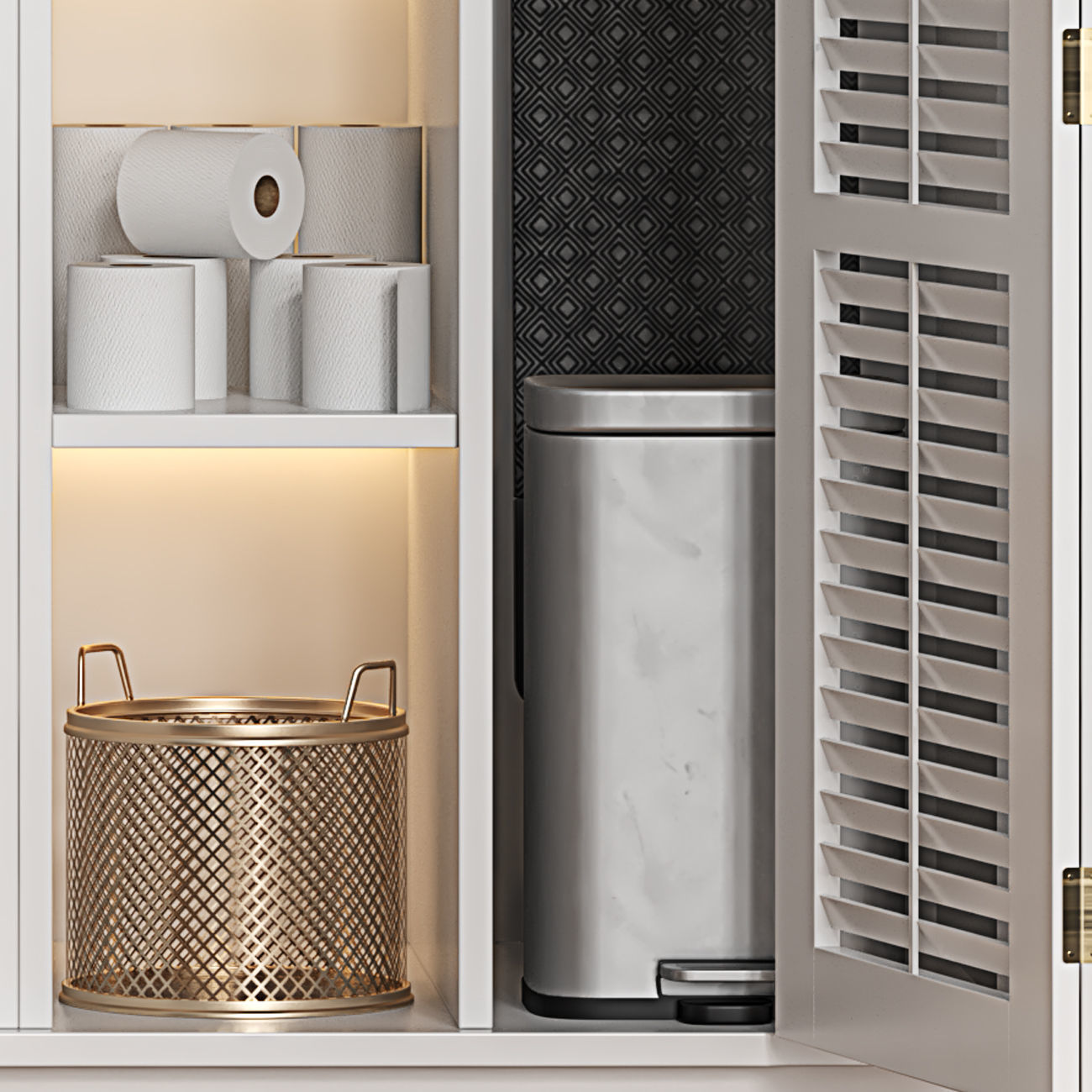 Laundry room 02 3D model_3