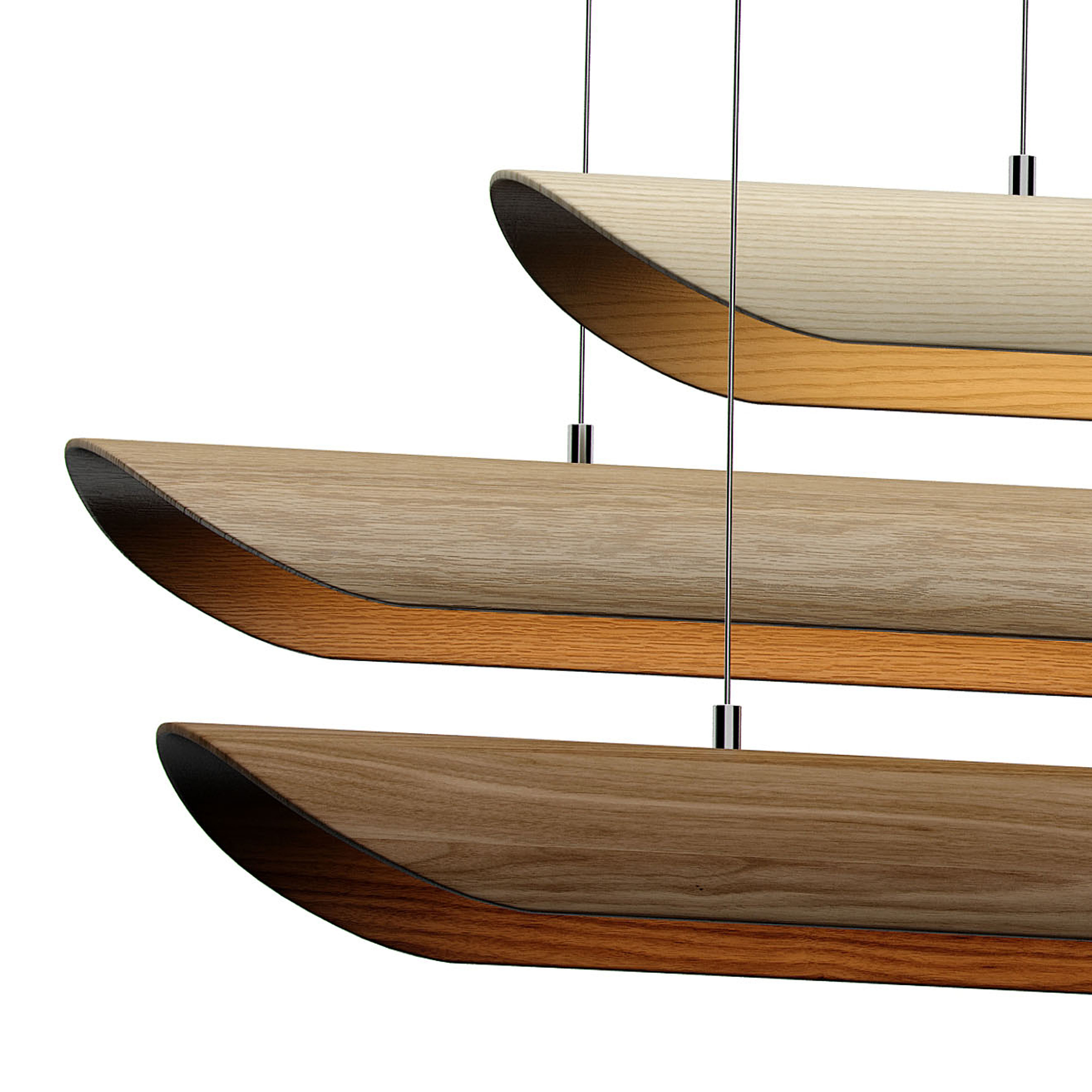 Canoe Lamp 3D model_2