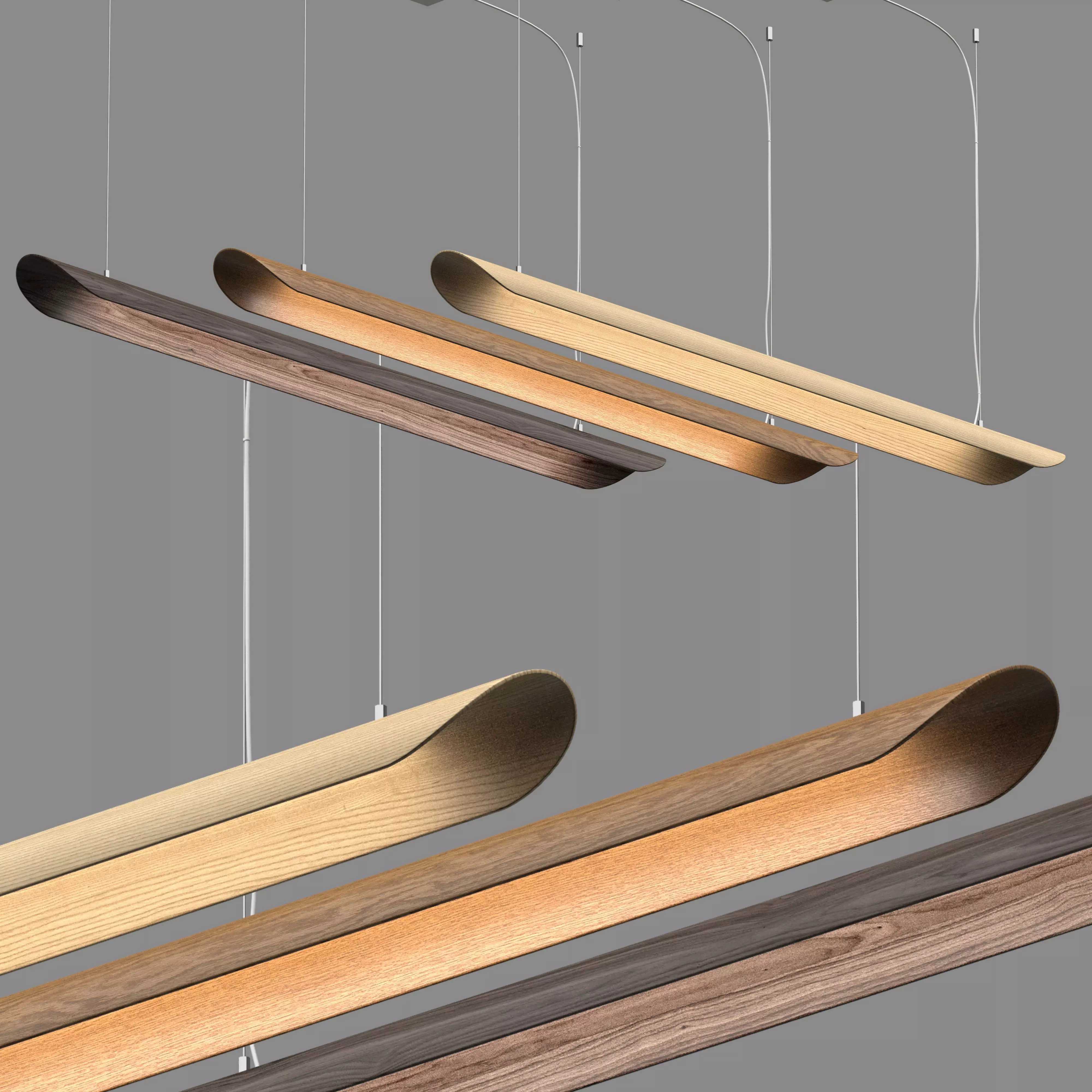 Canoe Lamp 3D model_0