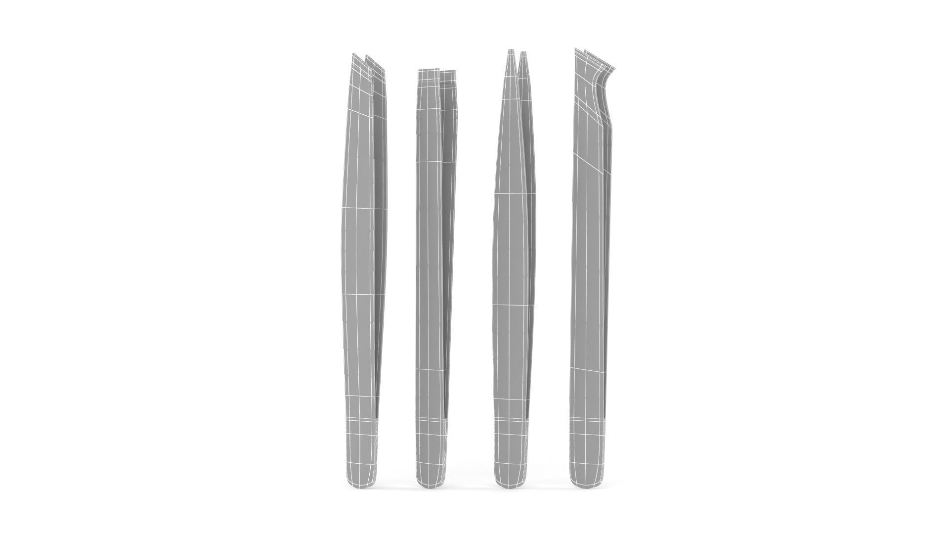 Tweezers for Women 3D model_9