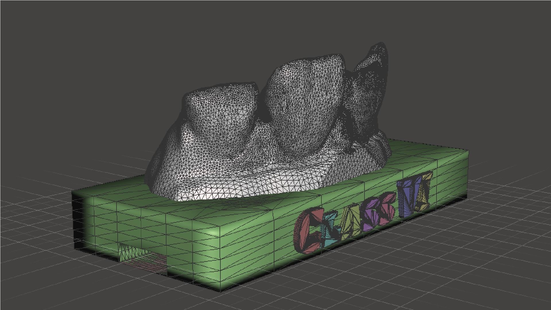 EDM Dental Practice Standard Upper Model Class 6 3D print model_8