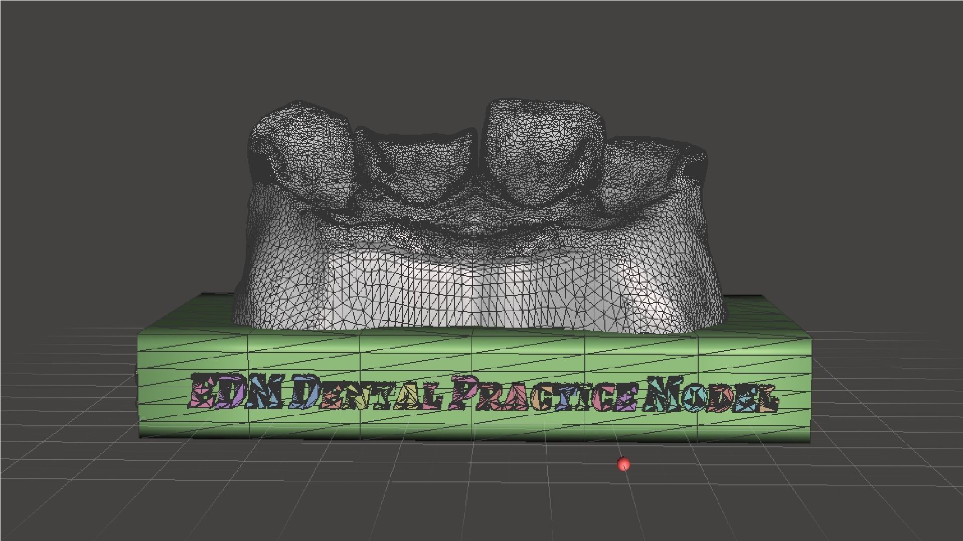 EDM Dental Practice Standard Upper Model Class 6 3D print model_10