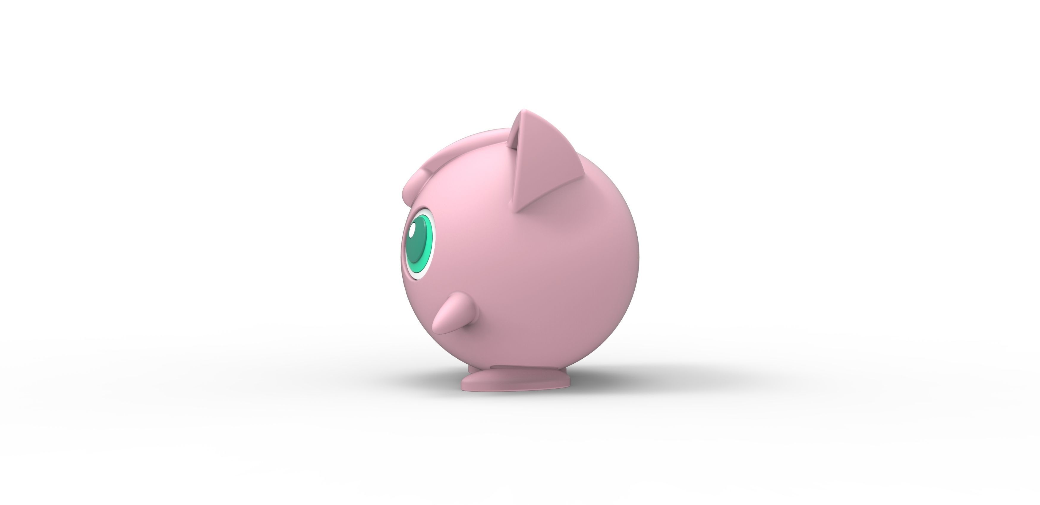 Pokemon Jigglypuff 3D print model_7