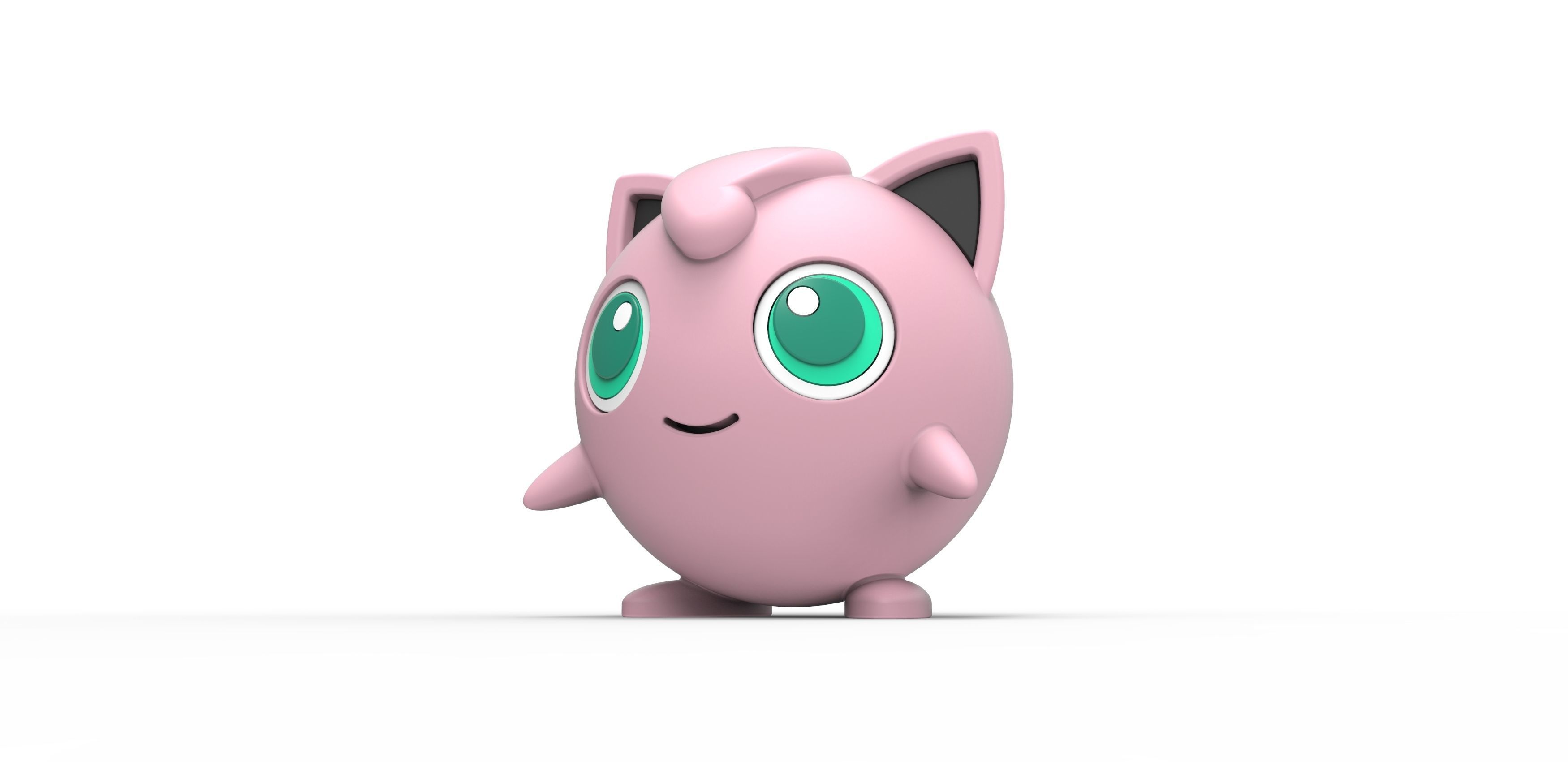 Pokemon Jigglypuff 3D print model_1