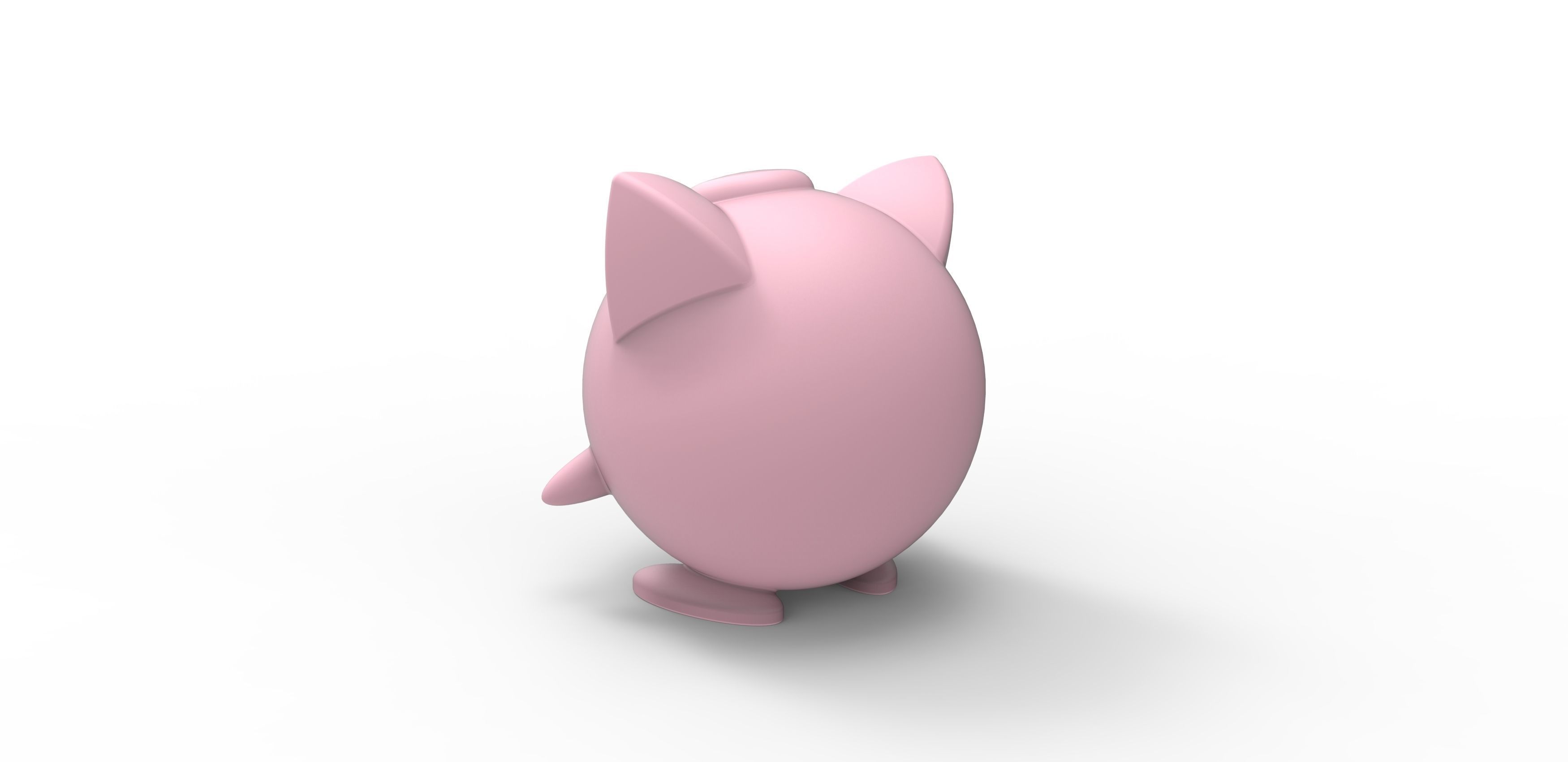 Pokemon Jigglypuff 3D print model_8