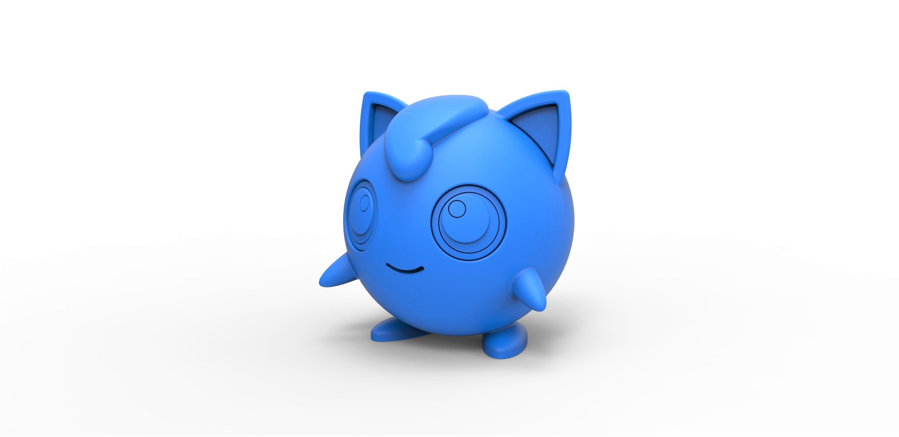 Pokemon Jigglypuff 3D print model_10