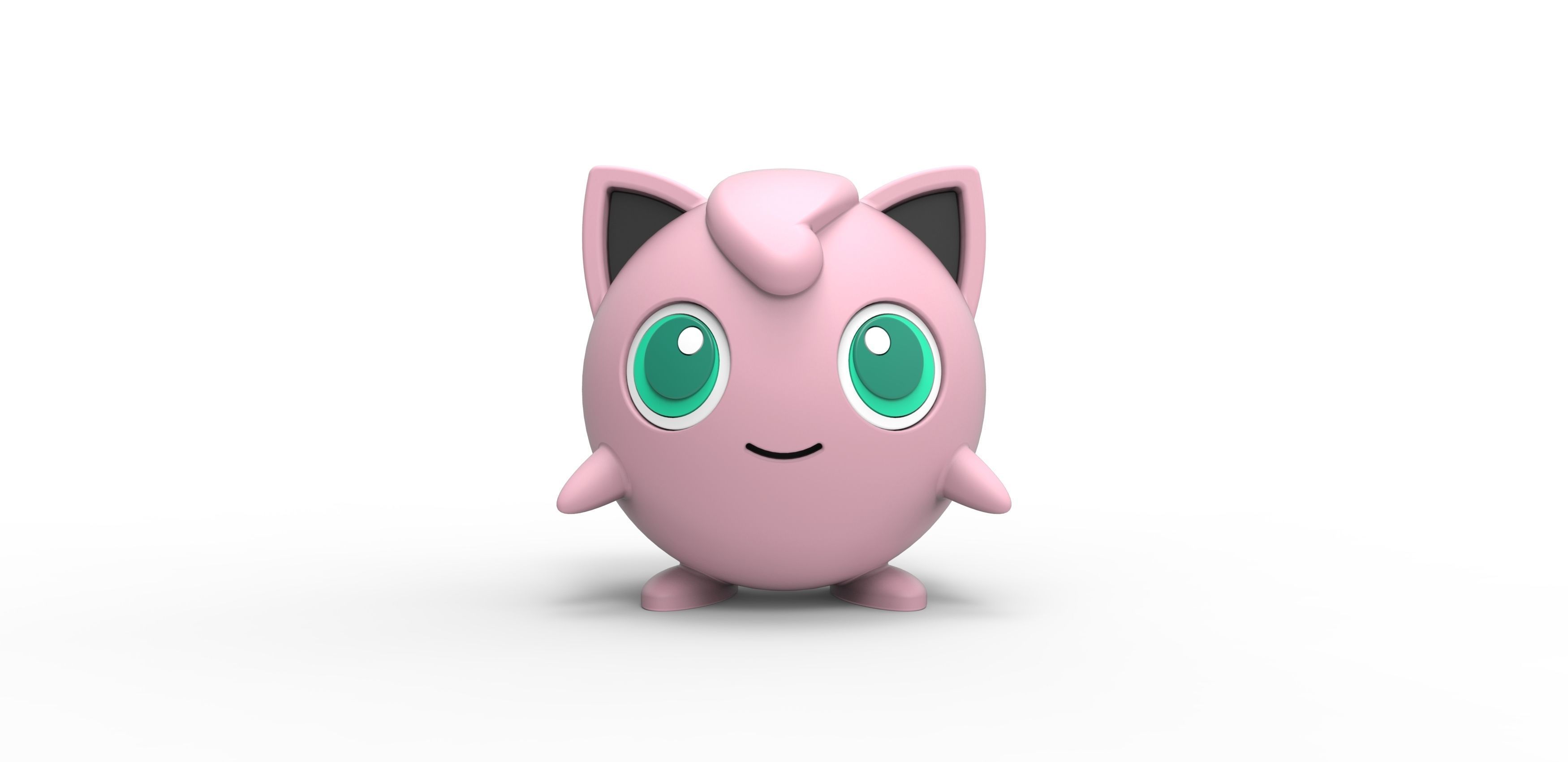 Pokemon Jigglypuff 3D print model_2