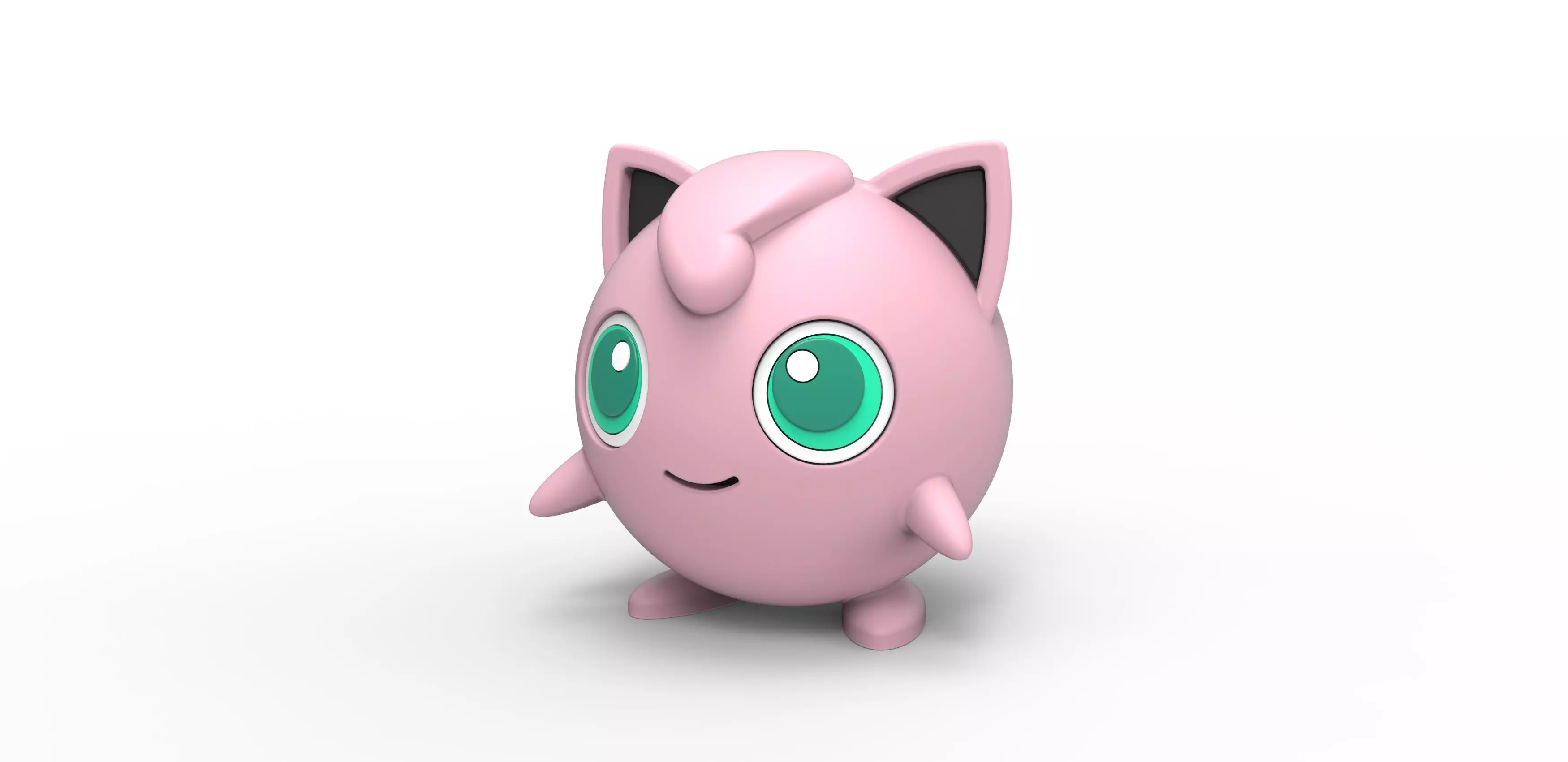 Pokemon Jigglypuff 3D print model_0