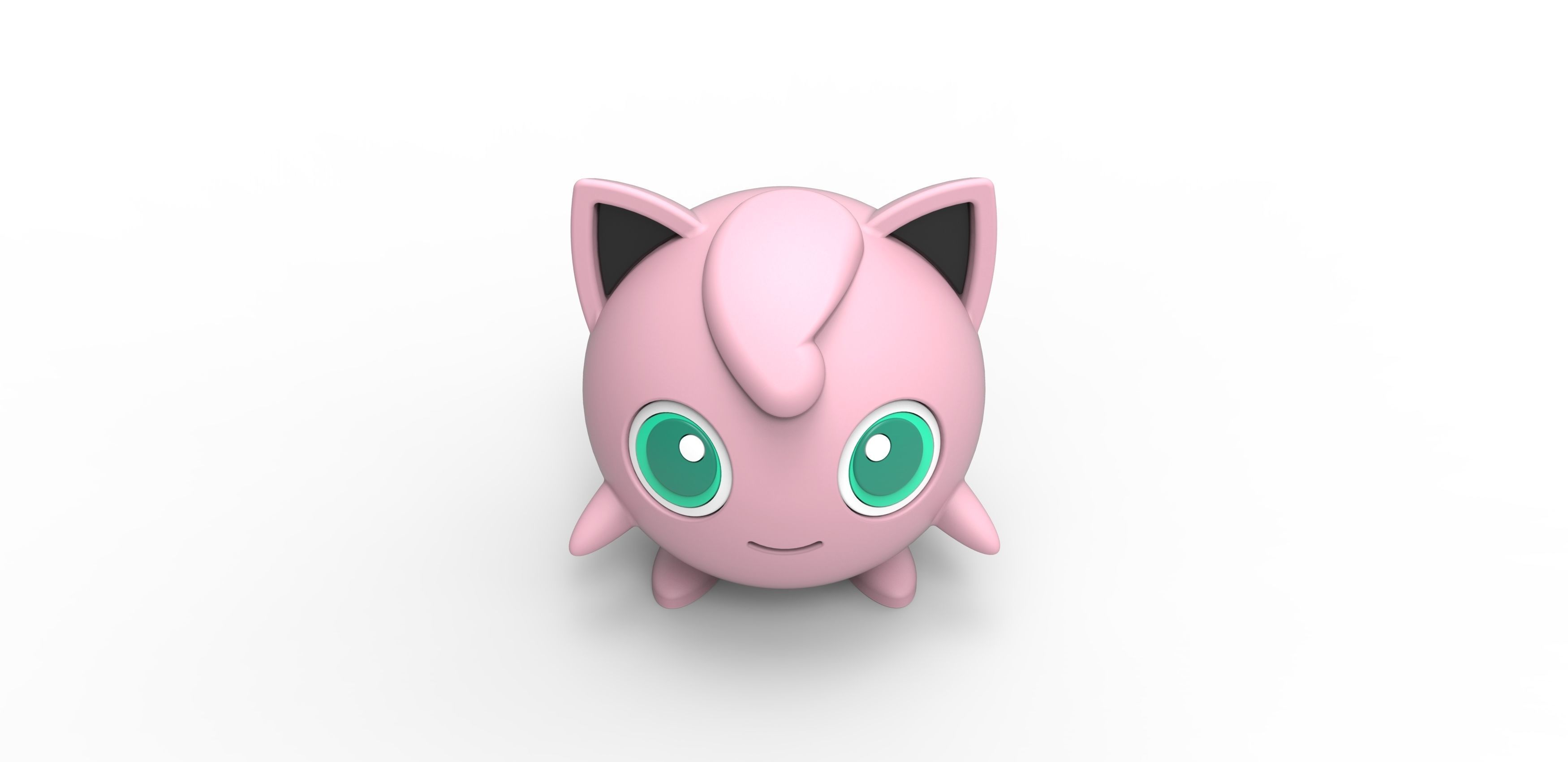 Pokemon Jigglypuff 3D print model_4
