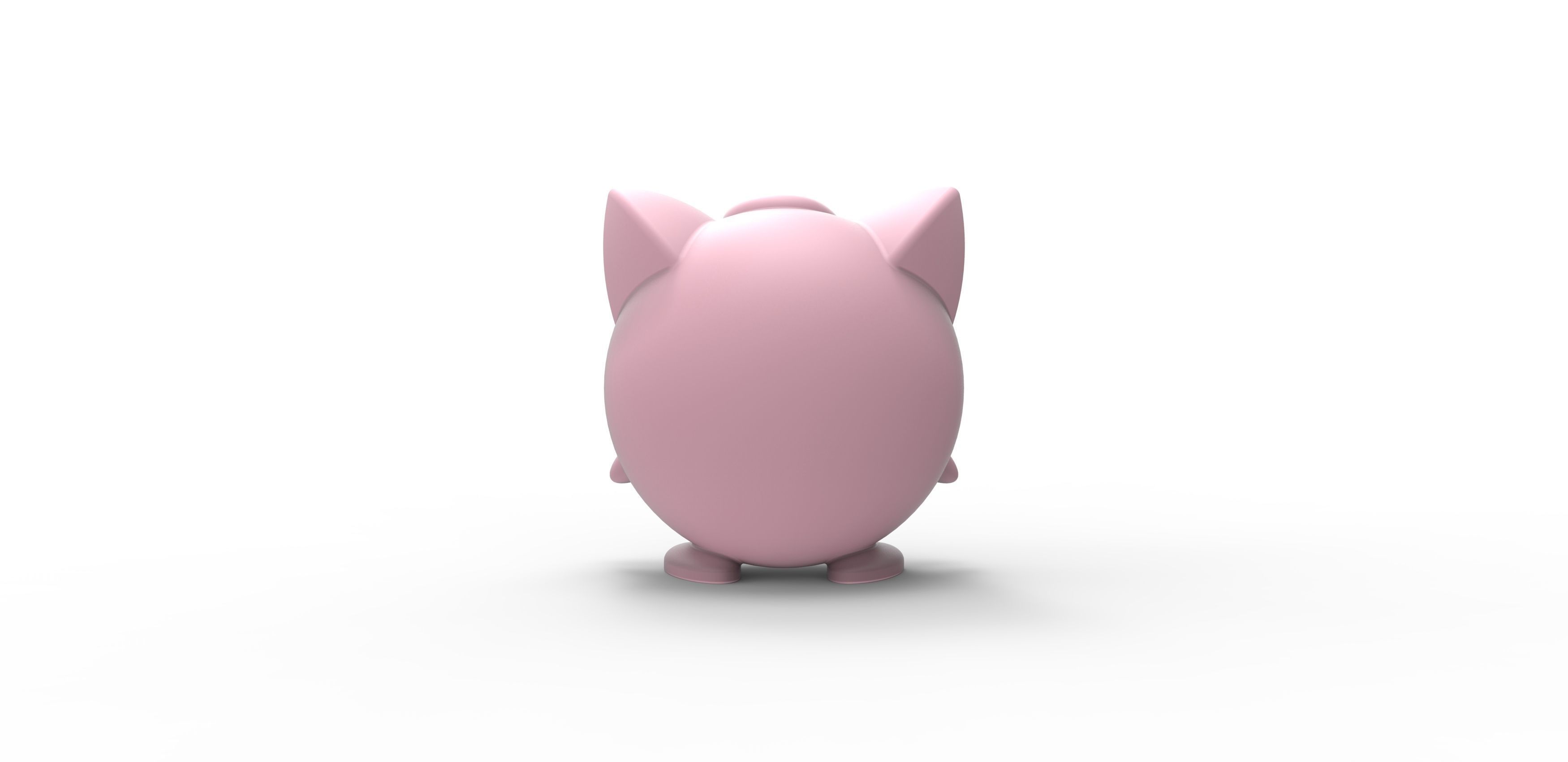 Pokemon Jigglypuff 3D print model_9