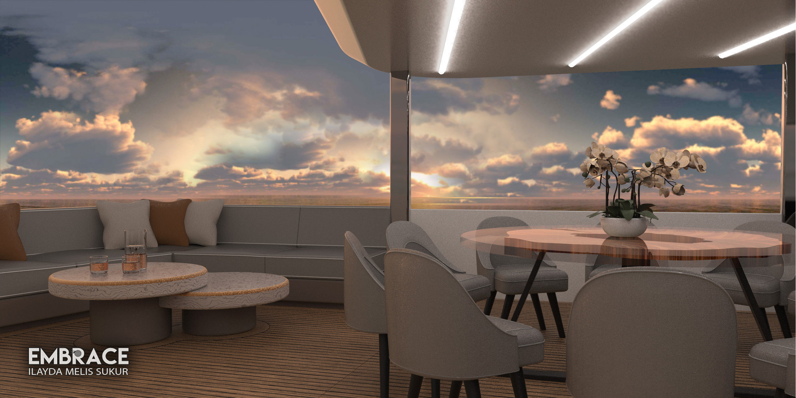 Mega Yacht 50 M 3D model_11