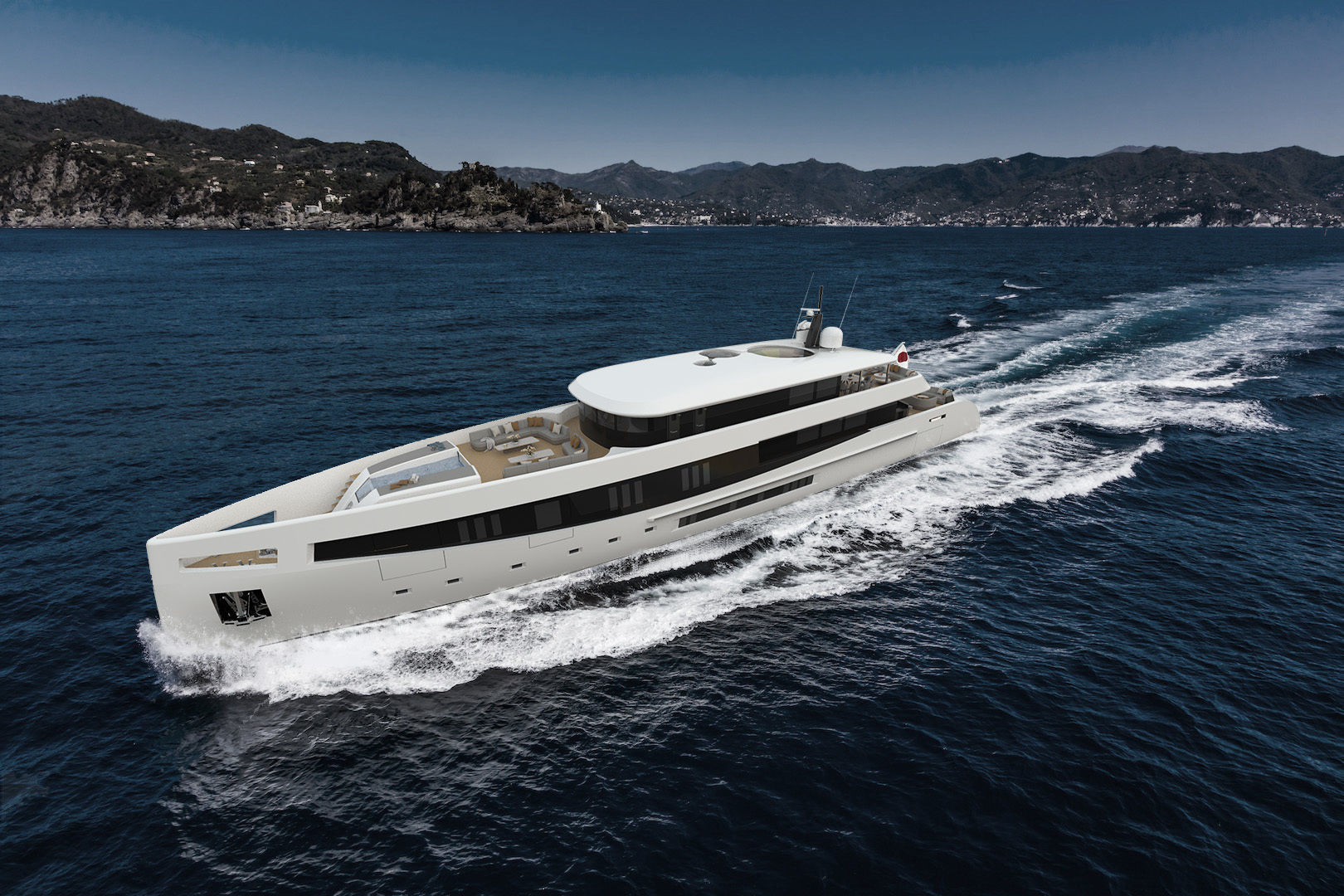 Mega Yacht 50 M 3D model_4