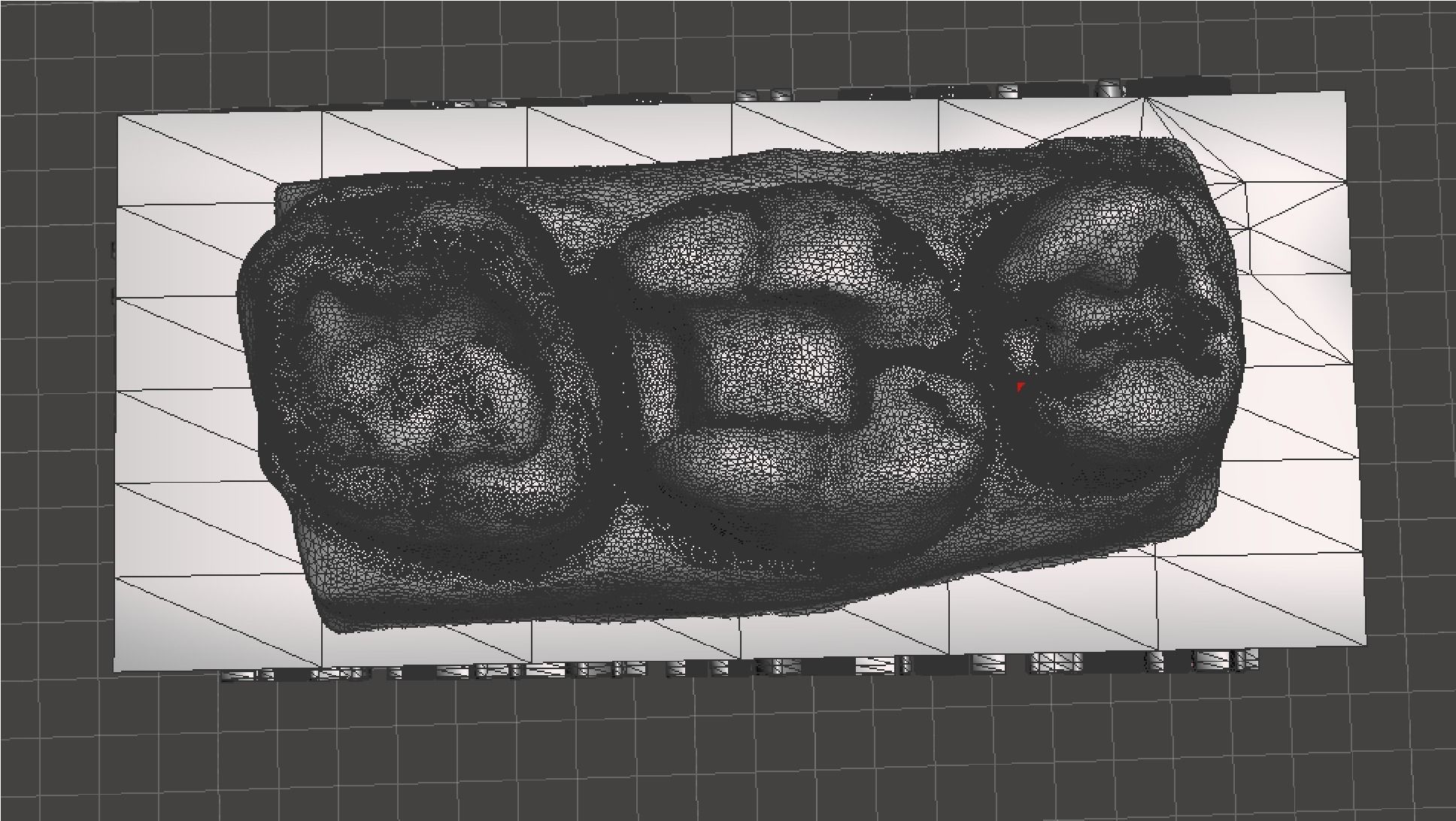 EDM Dental Practice Standard Upper Model Class 1 and 2 3D print model_4